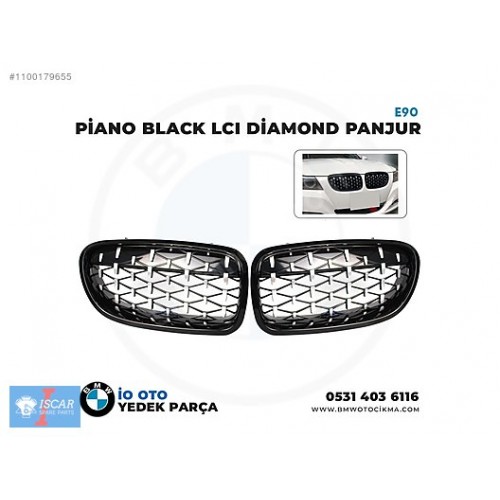 BMW E90 PİANO BLACK LCI DİAMOND PANJUR