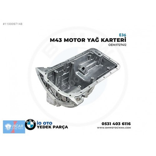 BMW E36 M43 KARTER OEM: 1727412 ORJİNAL SIFIR